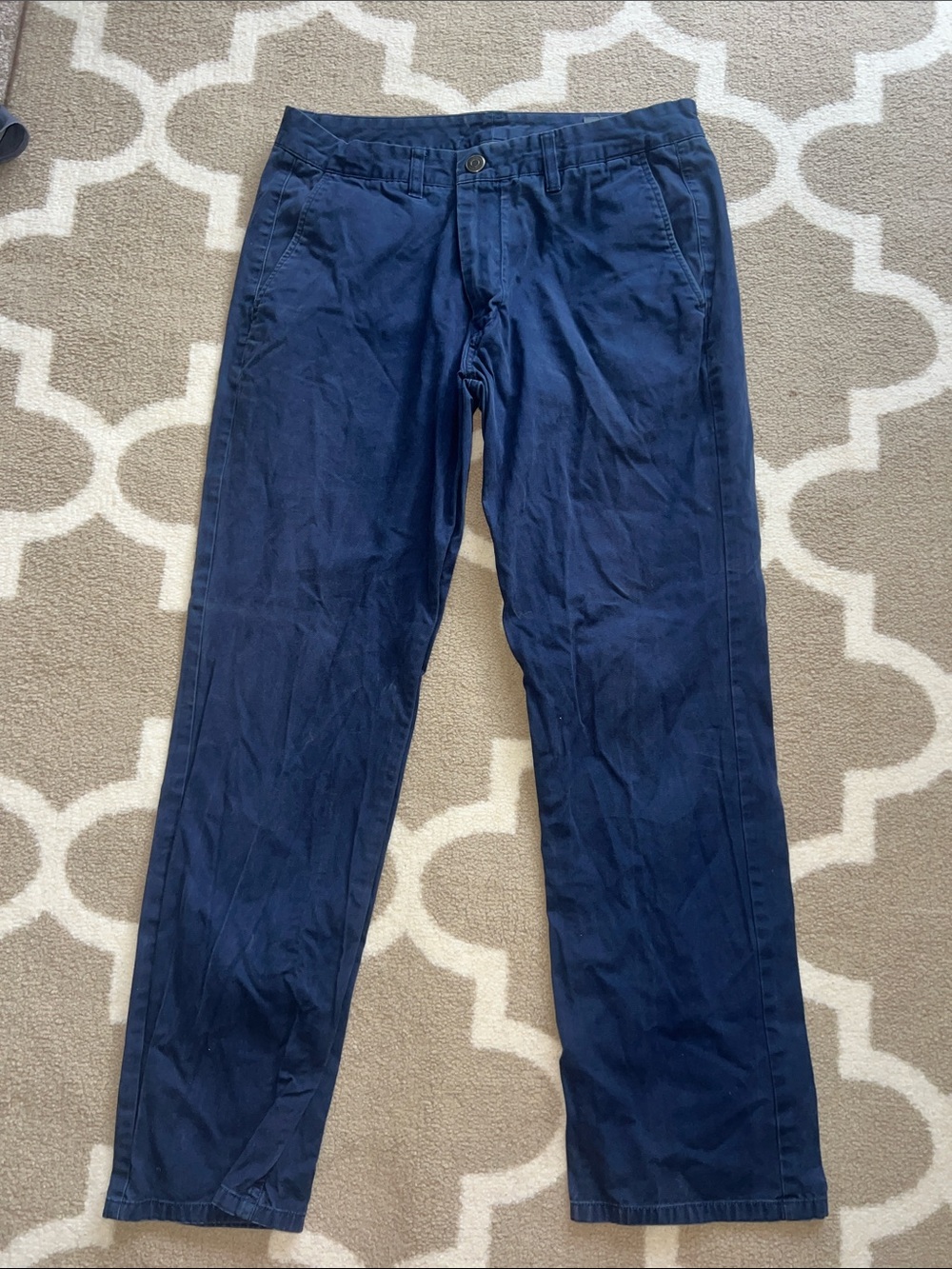 Bonobos Navy Straight Chino Pants